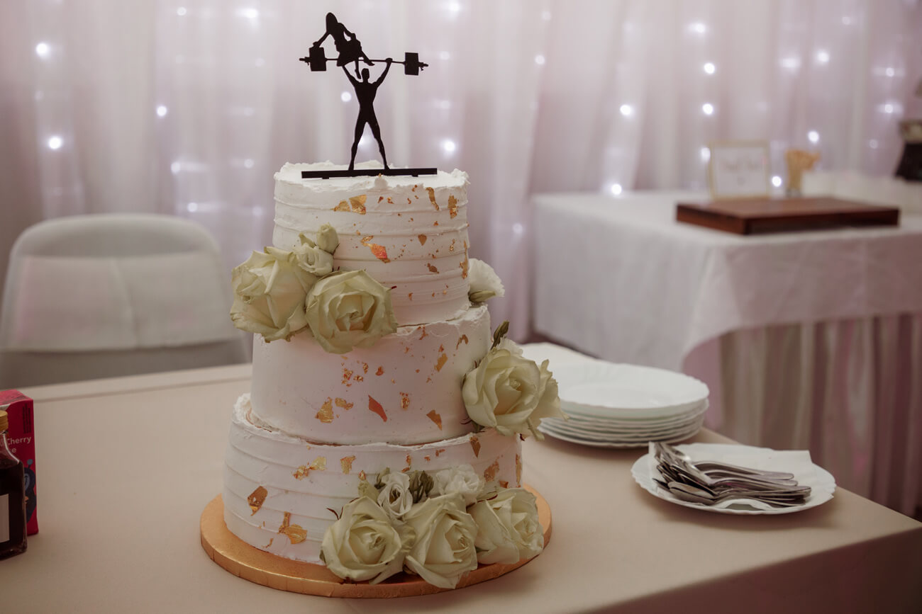 Svadobná hostina - torta